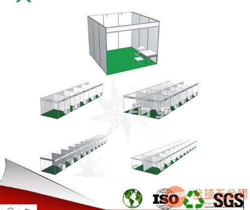 專業展覽服務 展銷會標攤鋁料配件與八棱柱展板的制作與應用